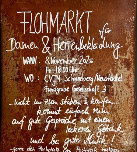 Flohmarkt für Damen- und Herrenbekleidung